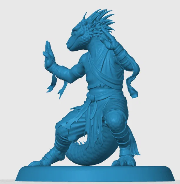 Mô hình Kobold Monk cho game nhập vai - Image 2