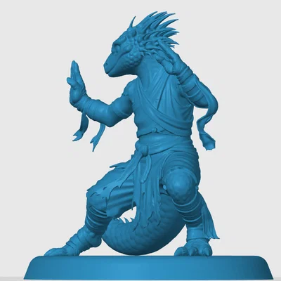 Mô hình Kobold Monk cho game nhập vai