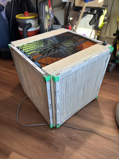 Máy lọc không khí cho xưởng DIY siêu êm - Image 1