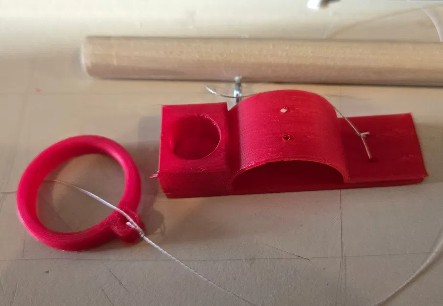 Cơ chế cử động miệng cho rối que (Rod puppet mouth mechanism) - Image 3