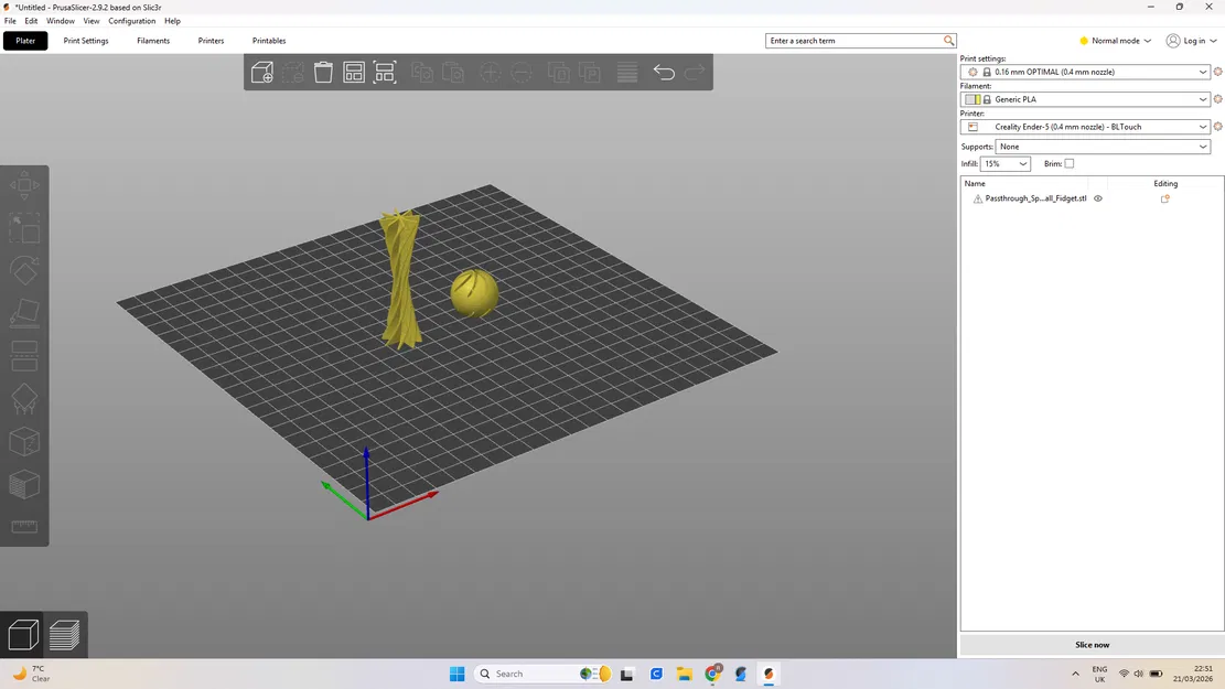 Mô hình đồ chơi xả stress độc đáo in 3D (Cool Fidget Toy) - Image 1