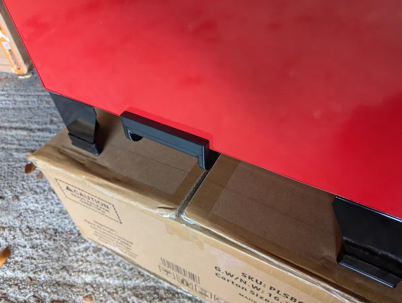 Tay cầm di chuyển cho tủ phun cát 90L - Image 1