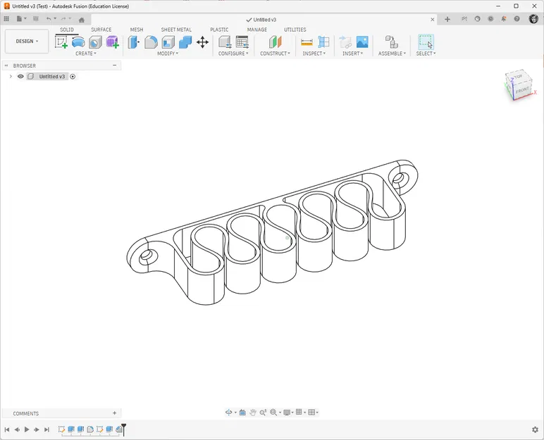 Giá treo cáp 5 khe thông minh - In 3D gọn gàng góc làm việc - Image 2