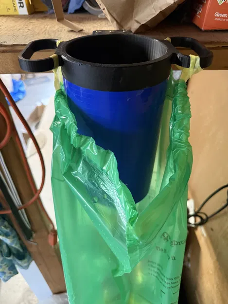 Ống gom lon tái chế / Giá treo túi - Image 3