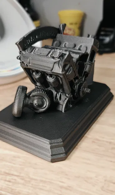 Mô hình Động cơ V8 - Cúp vinh danh cho Thợ máy, Trang trí Garage - Image 4