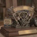 Mô hình Động cơ V8 - Cúp vinh danh cho Thợ máy, Trang trí Garage - Thumbnail 7