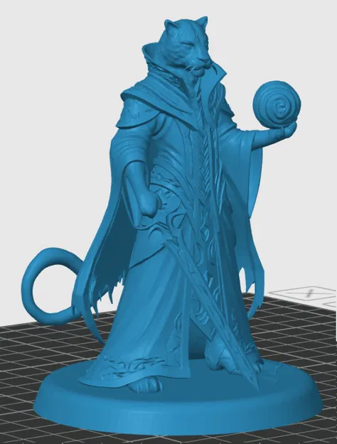 Mô hình Tabaxi Warlock cho game tabletop - Image 2