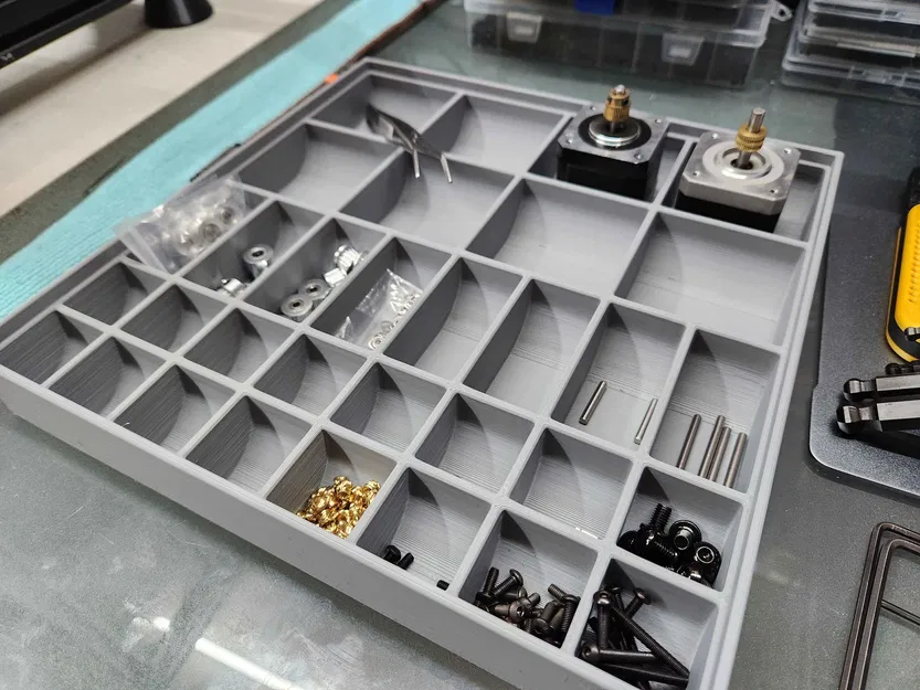 Khay Đựng Linh Kiện 10 Inch - 3 Kích Thước Ngăn Khác Nhau - Image 2