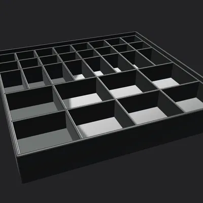 Khay Đựng Linh Kiện 10 Inch - 3 Kích Thước Ngăn Khác Nhau