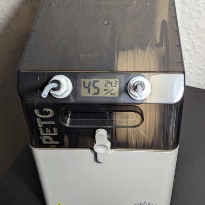 Giá đỡ ẩm kế kèm đầu nối PTFE cho hộp Chitu E1