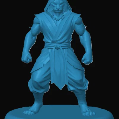 Mô hình Tabaxi Monk