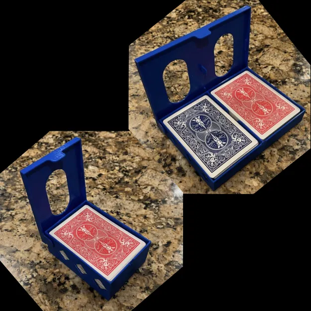 Hộp Đựng Bài Tây - Loại Đơn Hoặc Đôi; Một Hoặc Hai Bộ - Image 8