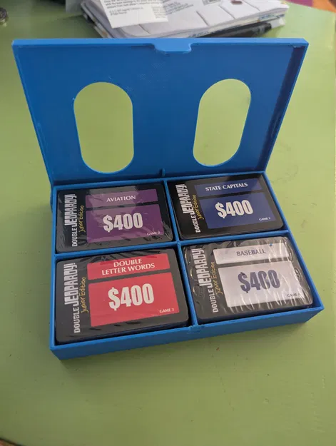 Hộp Đựng 4 Bộ Bài Khổ Nhỏ In 3D Tiện Lợi (Playing Card Box) - Image 1