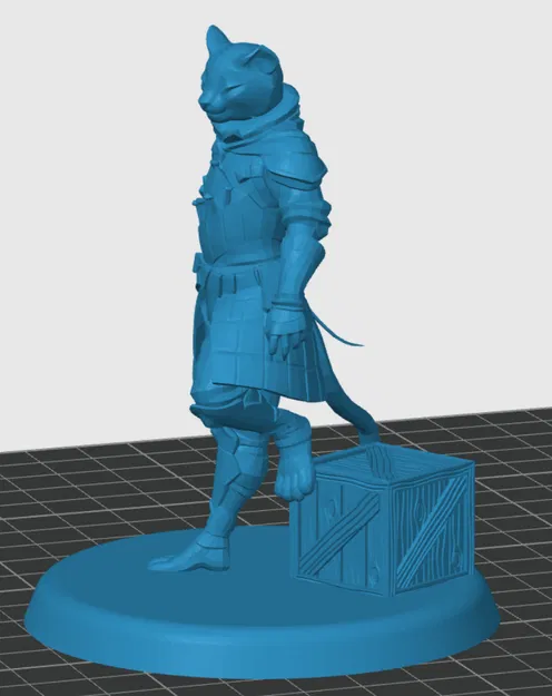 Mô hình Tabaxi Rogue cho game RPG - Image 2