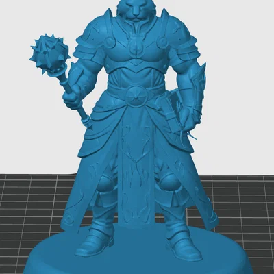 Mô hình Tabaxi Cleric