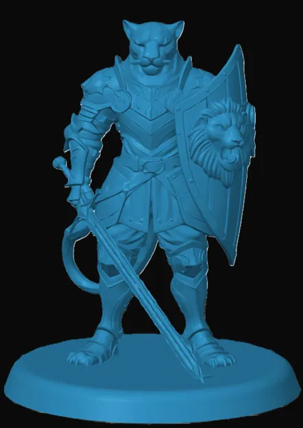 Mô hình Tabaxi Fighter - Image 1