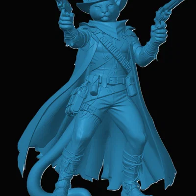 Mô hình Tabaxi Gunslinger