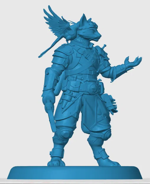 Mô hình Tabaxi Artificer cho game RPG - Image 2