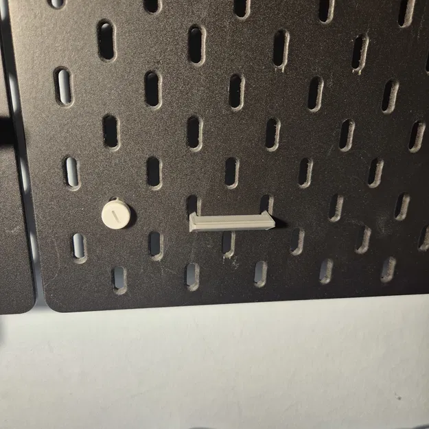 Giá đỡ dao cạo (scraper) đơn giản cho bảng treo IKEA Skadis - Image 2