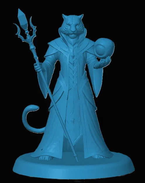 Mô hình Tabaxi Wizard (Pháp sư mèo) - Image 1