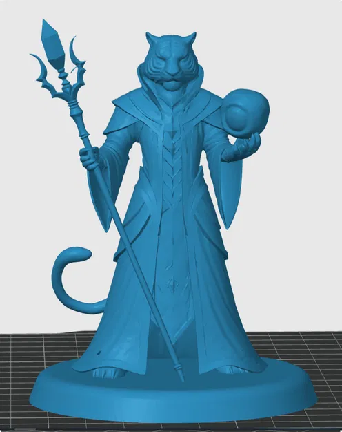 Mô hình Tabaxi Wizard (Pháp sư mèo) - Image 3
