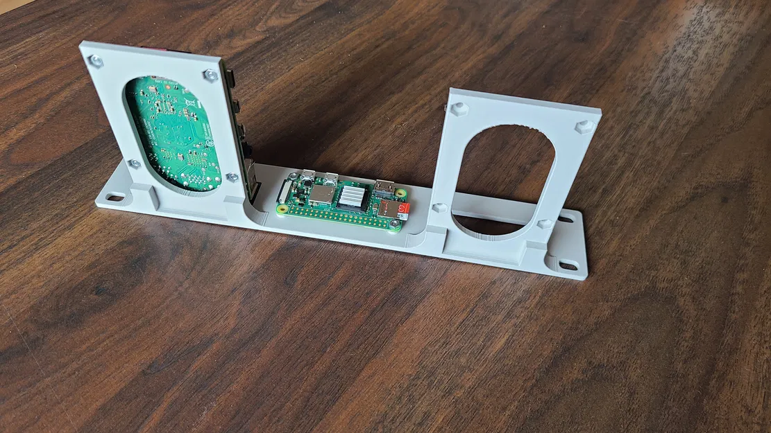 Giá đỡ Raspberry Pi 3, 4, 5, Zero 2 W cho tủ Rack 10 inch - Image 5