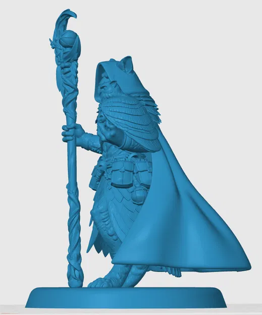 Mô hình Tabaxi Druid cho game nhập vai - Image 2