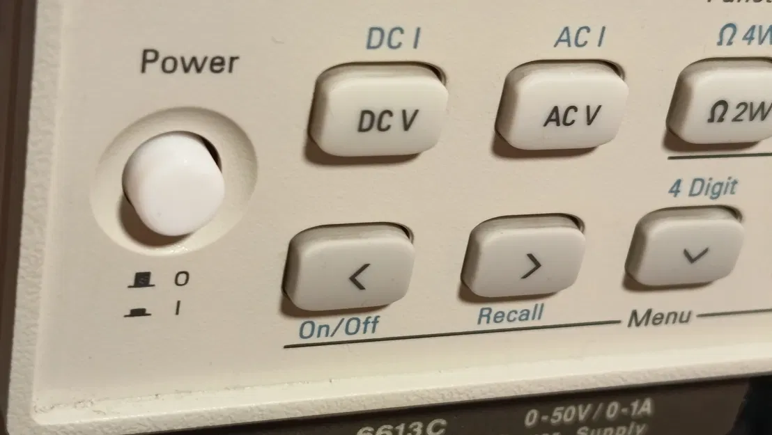 Thanh nhấn thay thế công tắc nguồn cho đồng hồ Agilent 34401A - Image 1