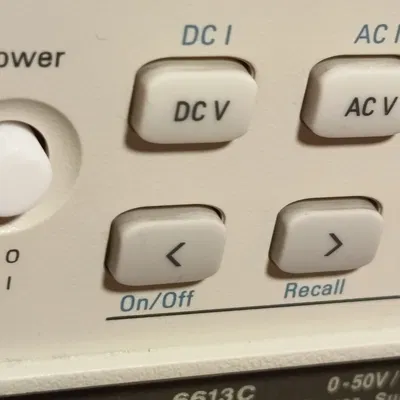 Thanh nhấn thay thế công tắc nguồn cho đồng hồ Agilent 34401A