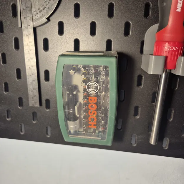 Giá treo mũi khoan Bosch cho bảng IKEA Skadis - Image 1