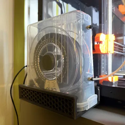 Kệ gắn hông cho hộp sấy nhựa (Filament Dryer) | Polymaker | Sunlu | Cereal Box