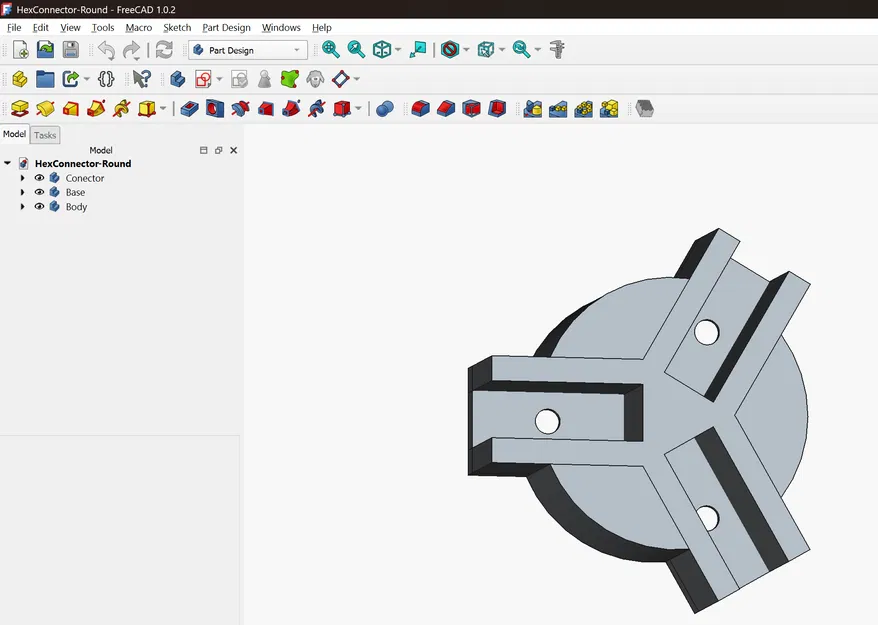 Khớp nối lục giác cho kệ lắp ghép Hexagon - Image 1