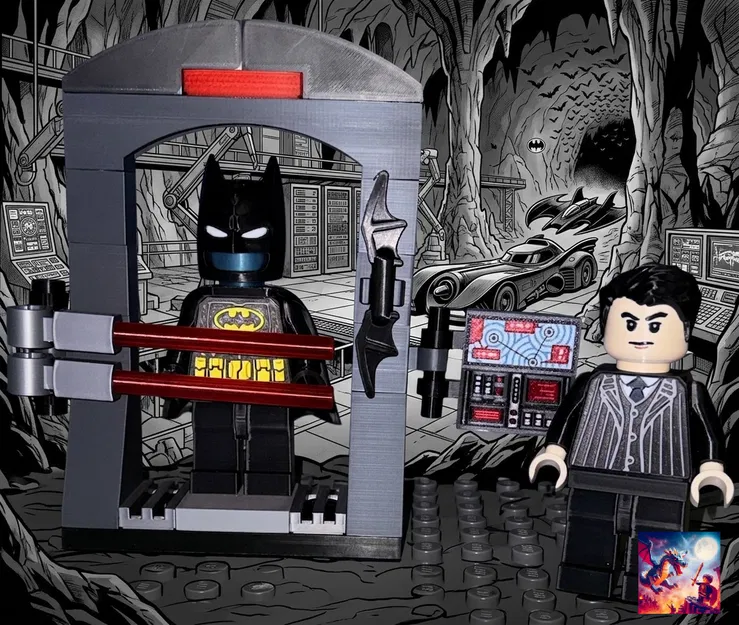 Bruce Wayne - Bộ Batsuit MegaFigure (Tỷ lệ 5:1) - Image 1