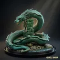 Tải miễn phí mô hình 3D Jormungandr (Rắn thần God of War) cực chi tiết - Thumbnail 1