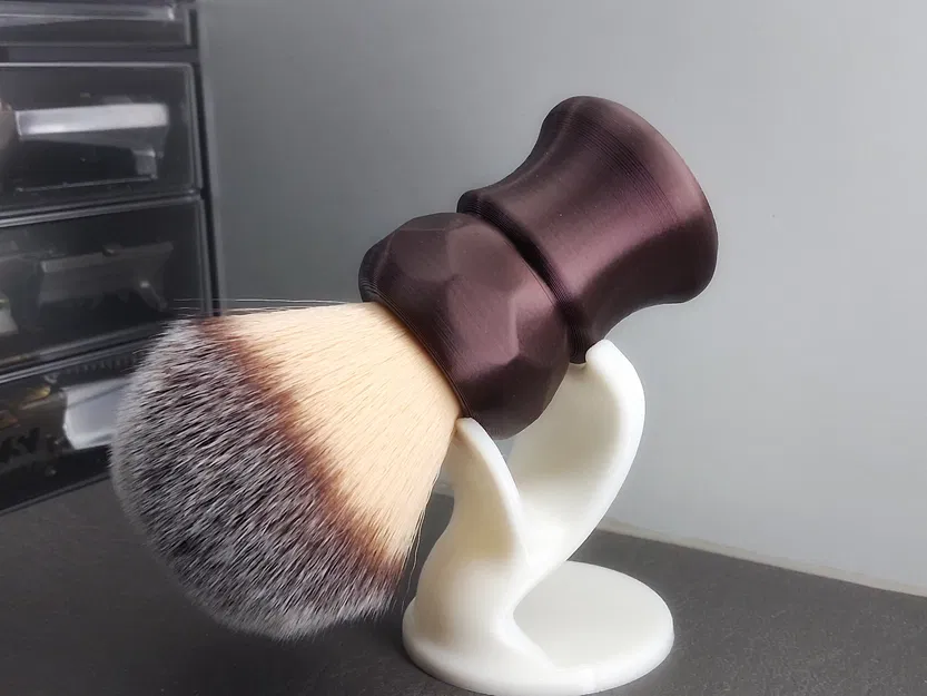 Tay cầm cọ cạo râu 26mm thiết kế vát cạnh - In 3D dễ dàng - Image 1