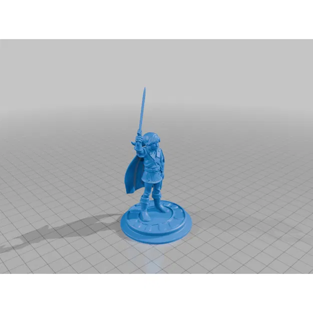 Mô hình Link Zelda Twilight Princess 3D – File in STL chất lượng - Image 2