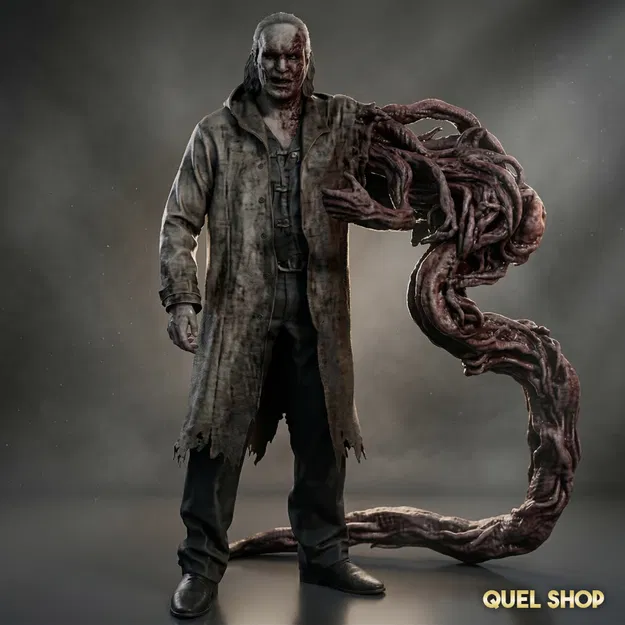 Mô hình 3D Victor Gideon (Residual Evil Requiem) - Figure kinh dị - Image 1