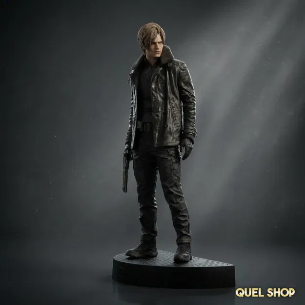 Mô hình Leon S. Kennedy 3D (Residual Evil) - File STL chất lượng cao - Image 1