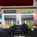 Mô hình tòa nhà Strip Mall hai gian - Tỉ lệ 1:64 cho Diorama - Thumbnail 9