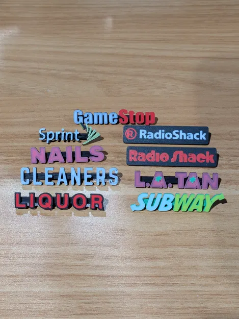 Mô hình tòa nhà Strip Mall hai gian - Tỉ lệ 1:64 cho Diorama - Image 13