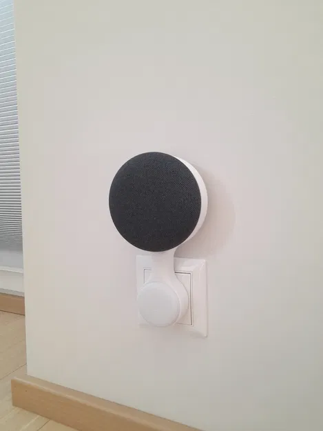 Giá đỡ treo tường gọn gàng cho Google Nest Mini - Image 1