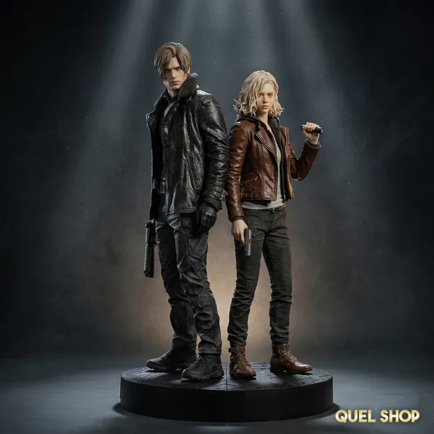 Mô hình 3D Leon và Grace trong Residual Evil Requiem [MIỄN PHÍ] - Image 1