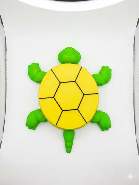 Đế lót ly hình Rùa với chân tay cử động được - Image 4