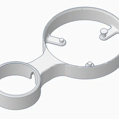 Giá đỡ treo ổ cắm tường chuẩn UK cho Google Nest Mini thế hệ 2