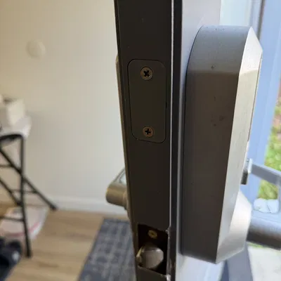 Miếng che lỗ khóa cửa (Strike Plate Blank) - Giải pháp che lỗ cửa 3D