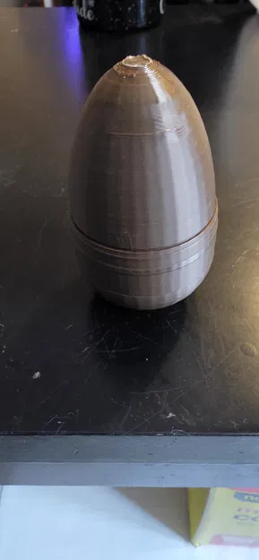 Mẫu in 3D viên nang hình trứng Easter chứa kẹo cho bé - Image 3