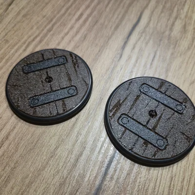 Bánh xe gỗ cho robot OTTO (HP Robots)