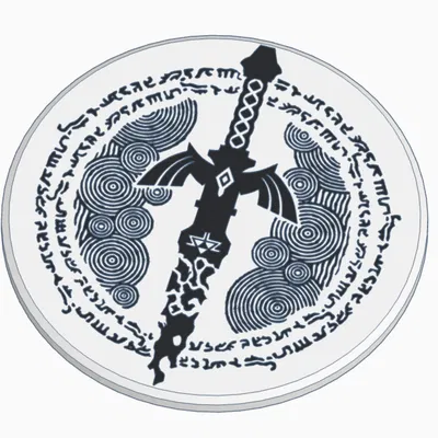 Bộ miếng lót ly Zelda TOTK đa màu sắc