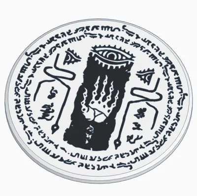 Bộ miếng lót ly Zelda TOTK đa màu sắc