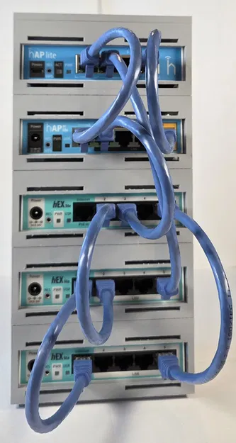 Bộ vỏ xếp chồng cho router MikroTik hAP và hAX - Image 3